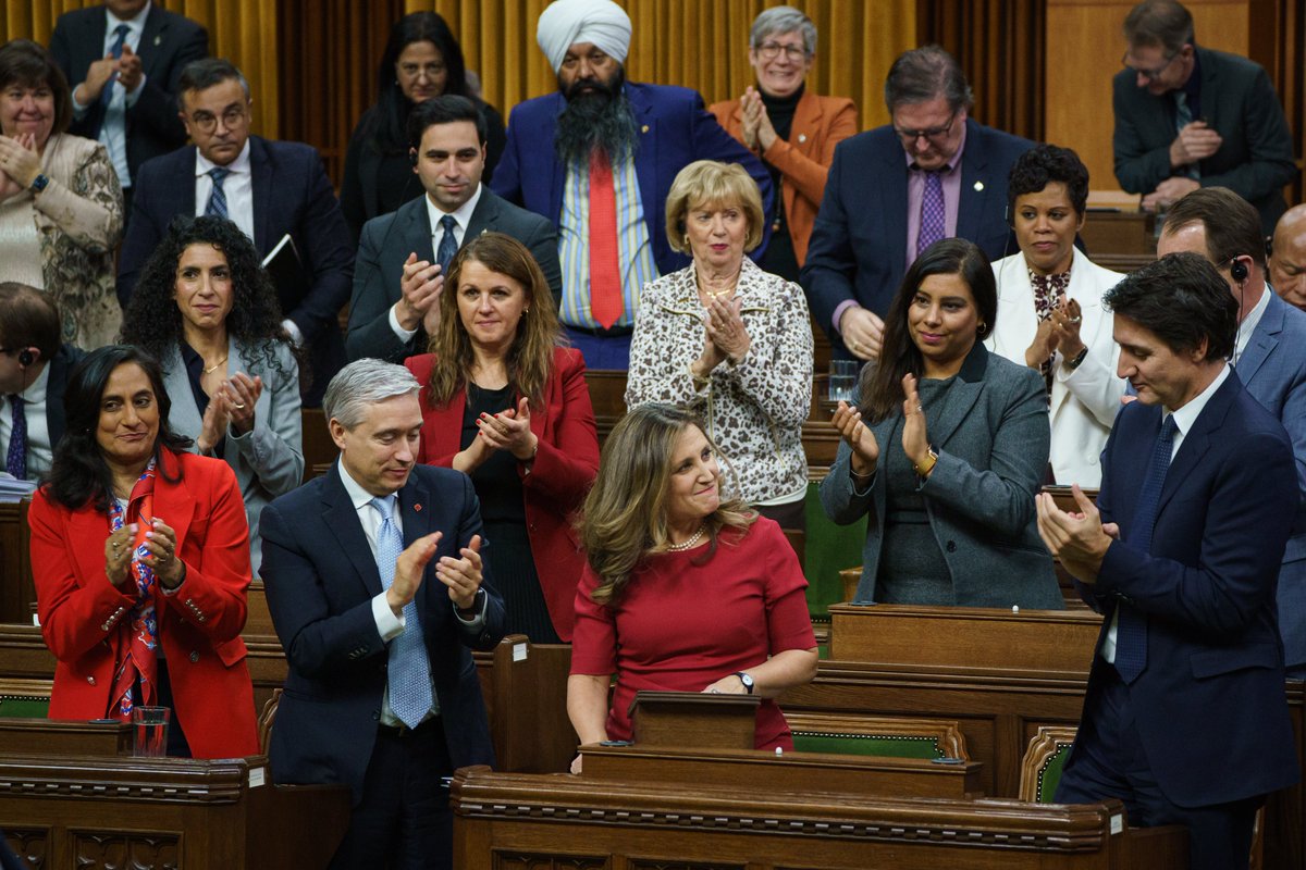 Chrystia Freeland tweet media