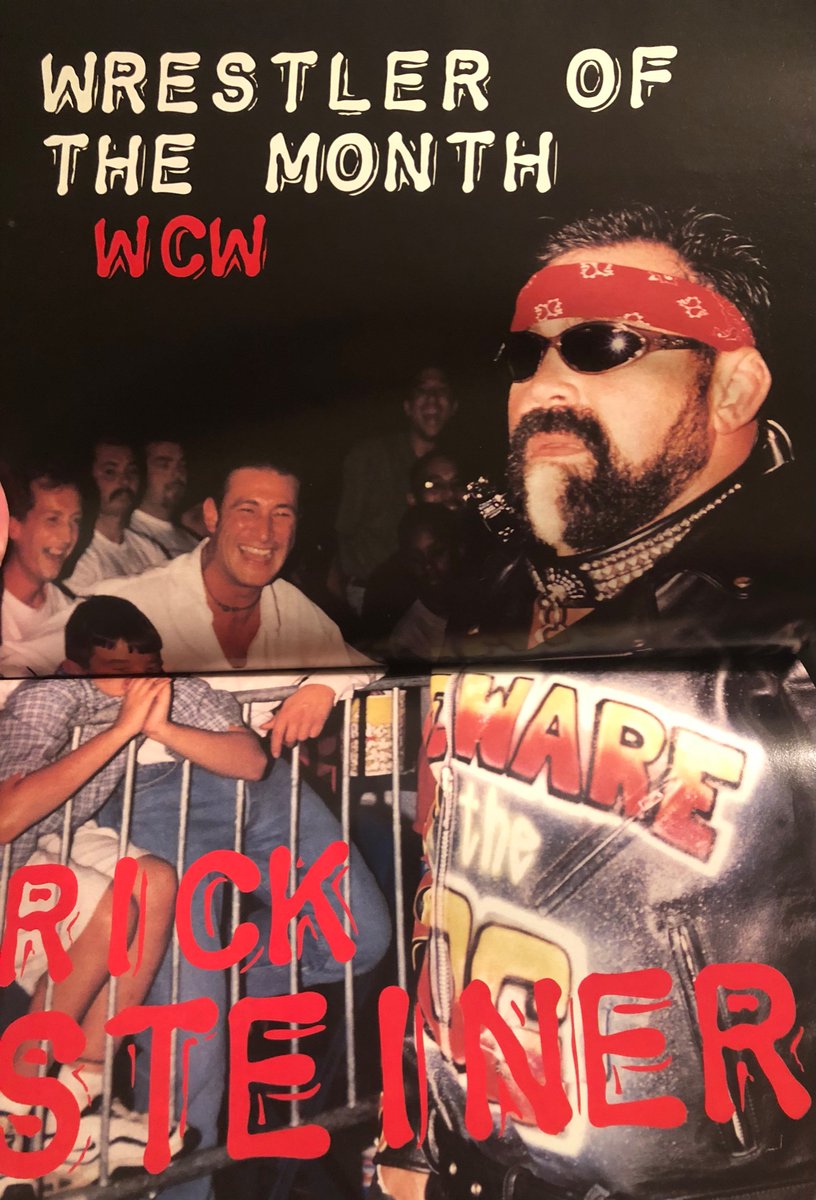 Rick Steiner from WOW magazine issue 6

#ricksteiner #attitudeera #wcw #wwe #wwf #steinerbrothers #wowmagazine #wrestling #worldofwrestlingmagazine #classicwrestling #wwehof