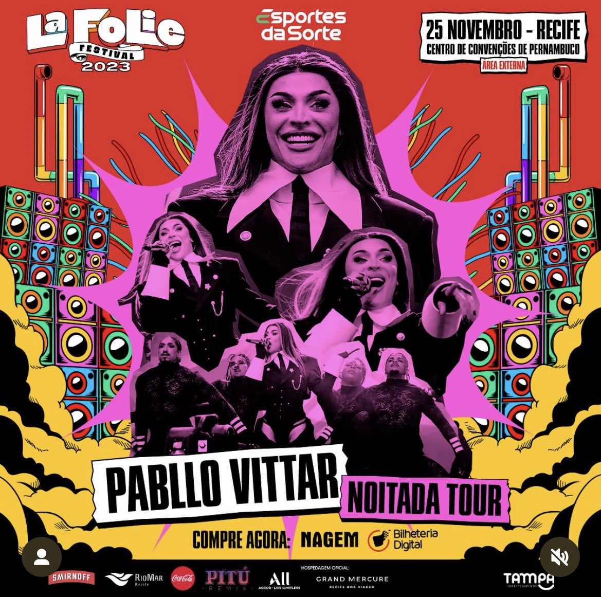 centraldapv's tweet photo. SORTEIO - VOCÊ + UM AMIGO NO SHOW DA PV NO LA FOLIE.

Para participar é bem fácil, basta seguir os passos abaixo:

- Seguir nossa conta;
- Dar RT nesse tweet;
- Marcar o amigo que você vai levar para curtir esse showzaço!

O resultado sai quinta-feira, às 19h.

Boa sorte 🍀 https://t.co/7XXqMp1PF4