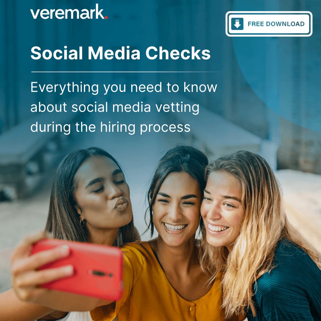 🔍 Why should you consider social media checks before hiring? 🤔 Download scoop from @veremarkltd💡 Find out why social media vetting is a game-changer. Download your guide today: ecs.page.link/WpSpR #HiringTips #TalentAcquisition #SocialMediaChecks #HR