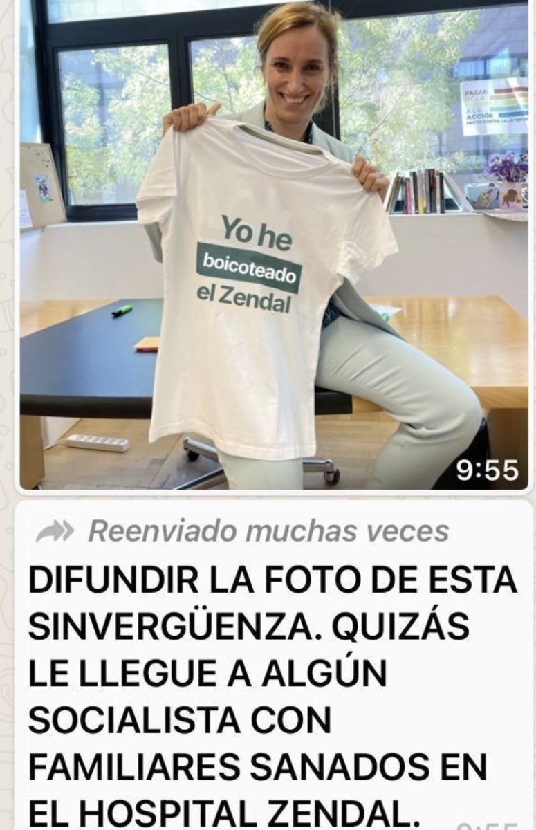 Destruirá la sanidad española. Por resentimiento, por ignorancia, por mala fe, por miseria moral. Boictea hospitales que salvan vidas y asumirá la enfermedad y la muerte de españoles para acabar con la sanidad privada, complemento imprescindible de la pública.