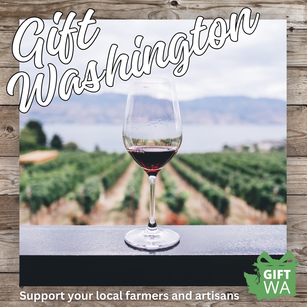 WSDAgov's tweet photo. #Wine-lovers, you can thank us now! 🍷❤️ Red or white, a bottle of Washington wine is sure to be a welcome gift! But why stop there? Gift the gift of travel and book a #wawine tour for the wine-lover in your life. #GiftWA #BuyLocal @wawinecountry @WAwinegrowers @WAwines https://t.co/3NRd0k7yQM
