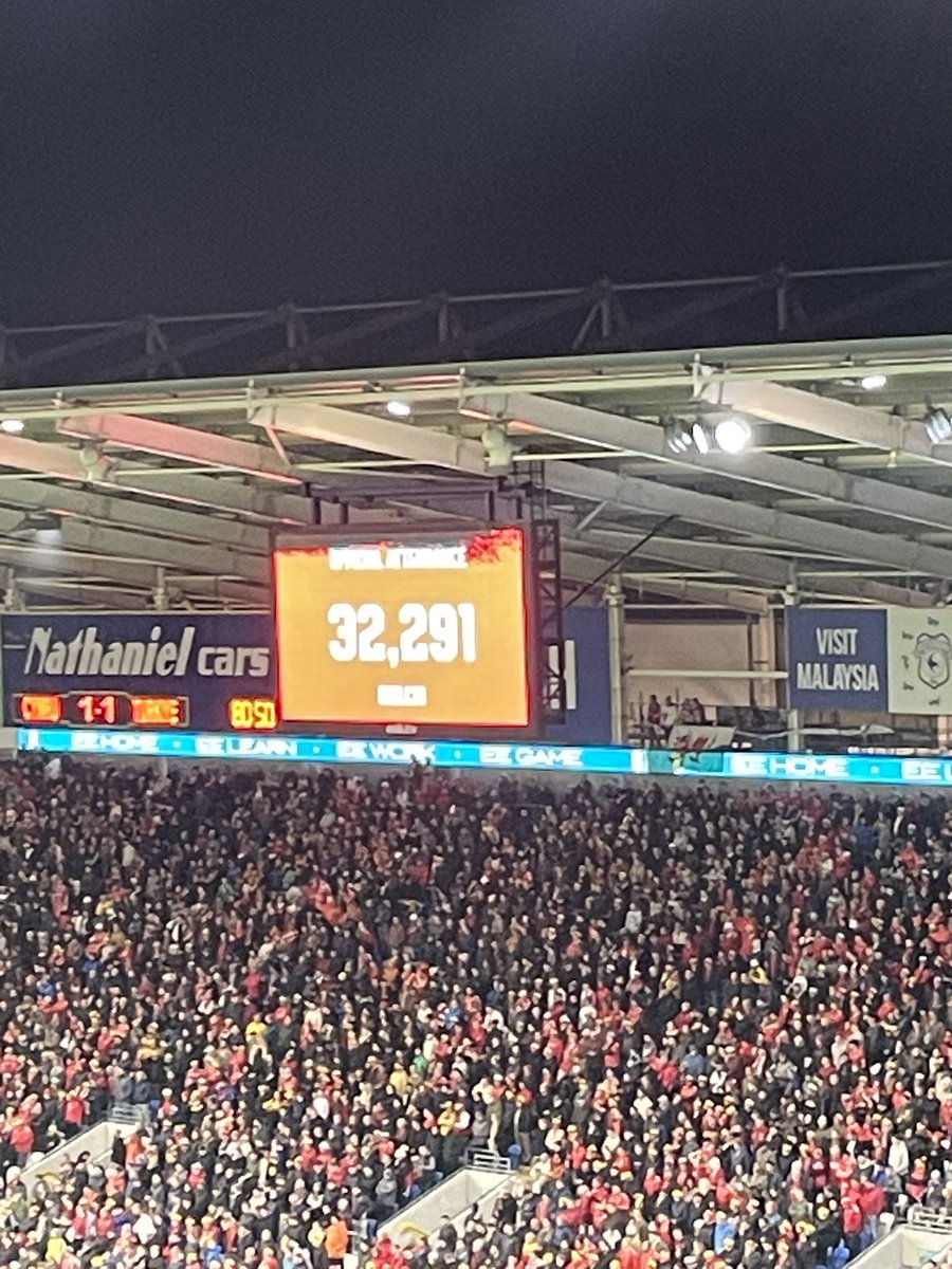 elliemilesgk's tweet photo. Great to get to the stadium with great atmosphere as always. ⚽️💪🏻🏴󠁧󠁢󠁷󠁬󠁳󠁿 https://t.co/eqdkHFTOl1