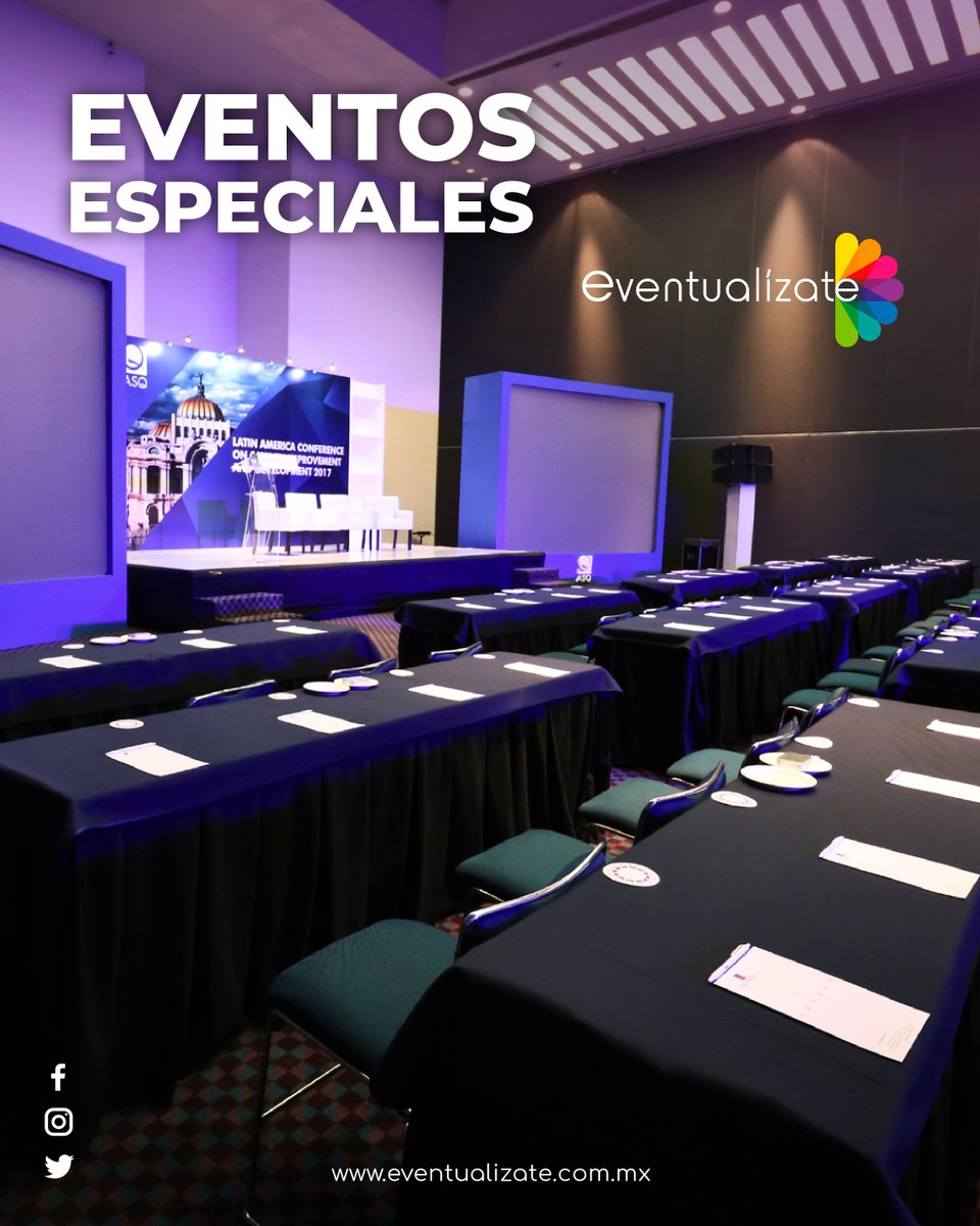 EventualizateMx's tweet photo. Equipamos las conferencias de tu empresa a tu comodidad y gusto.🤩

#Eventualízate #Eventos #OrganizaciónDeEventos #Conferencias #Congresos #EventosCorporativis  #Especiales https://t.co/0VciSWWLmk