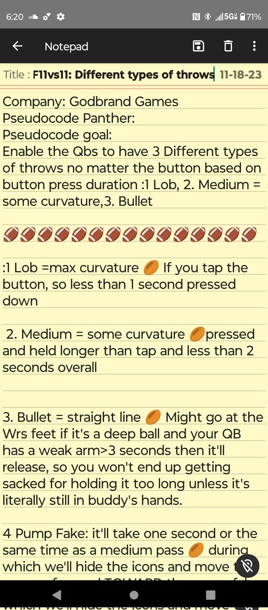 Football11_11's tweet photo. Football:11 vs 11's passing system, any tweaking or are you ready to slice up some defenses?!
#football11vs11 #gamingnews #gaming https://t.co/UCbpEXz9tJ