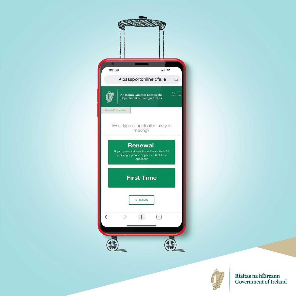 👀#LookBeforeYouBook
🎄Planning a trip home for Christmas? 
⚠️Ensure passports are in-date before you book flights and hotel
👉Apply here: passportonline.dfa.ie/Apply/Passport @PassportIRL #passportonline #globalireland