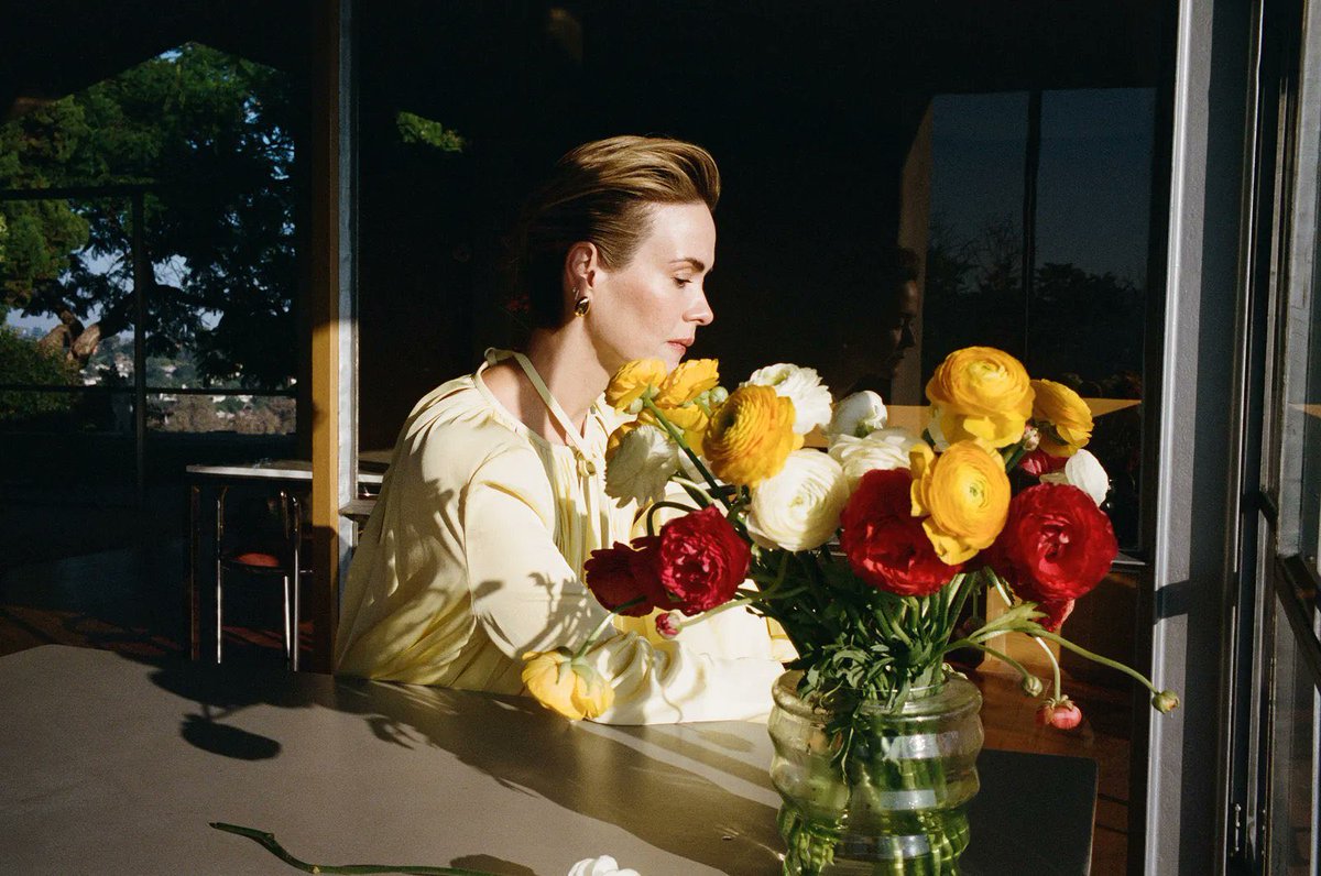 missspaulson's tweet photo. sarah paulson and her side profile served https://t.co/ybyyRBR7lV