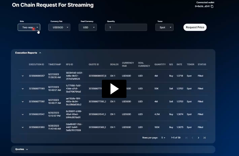 MorganKrupetsky's tweet photo. ICYMI, catch a demo of Citi's on-chain FX Request for Streaming (RFS) app here 👇

https://t.co/1l2PKL9oCk

All bilateral price quotes and trade execution details are recorded on Avalanche, while leveraging @avax Evergreen Subnets for their customization capabilities. https://t.co/goXhzQN5ml