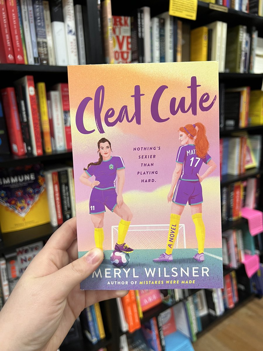 danielleinn's tweet photo. coming out of the woodworks to say this book is so fun and full of some lovely autistic lesbian representation 10/10 stars @merylwilsner has my heart and also can i live in their world pls? https://t.co/WsWf3YYXut