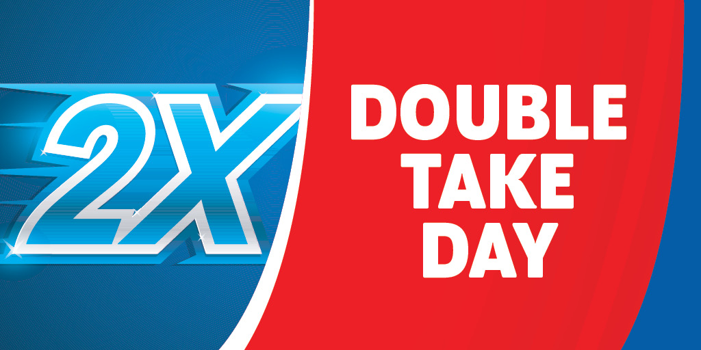 We're bringing you double the fun today at #HamburgGaming! Join us today, November 21st, for Double Take Day! Players will receive 2X the points they earn today, so stop by and rack up those points!

Learn more on our website!