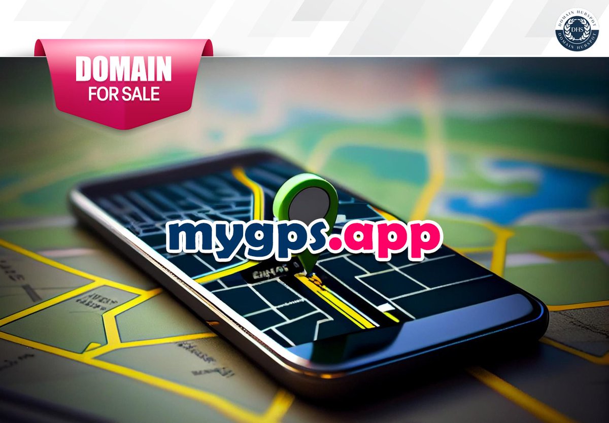 domainhubspot's tweet image. Navigate the digital landscape with MyGPS.app. Available at Godaddy, Dan, Afternic &amp;amp; Sedo.

➡️ mygps.app 🧭📱

#MyGPS #gps #GlobalPositioningSystem #販売用ドメイン #website #programming #DomainInvesting #domainforsale #domainsforsale #Domains…