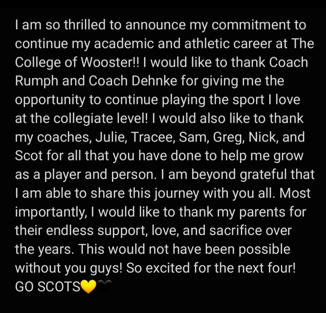 courtney_kohli's tweet photo. So excited to be a SCOT💛🖤
@CoWSoftball @CoachSam20 @FinessePetrash @bluestreaksb https://t.co/sdnJtaQI7V