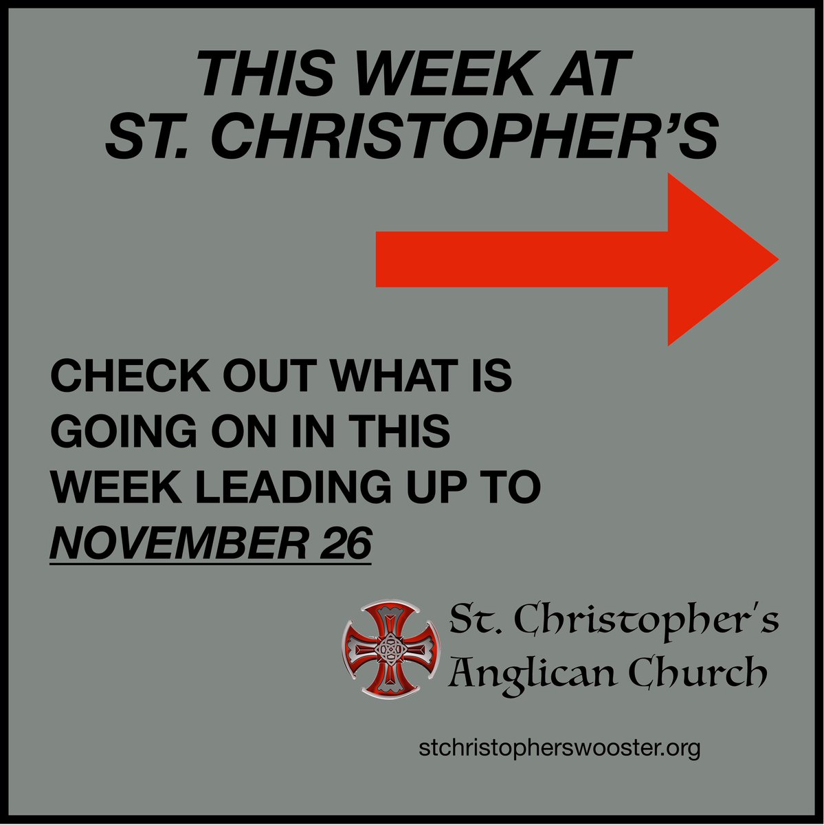 WoosterAnglican's tweet photo. This week at St. Christopher's Wooster!
#holyeucharist #celebratethesaints #christtheking #worship #anglican #ACNA #ADGL #woosterohio #waynecountyohio #liturgical #church https://t.co/INCVYvc4wj