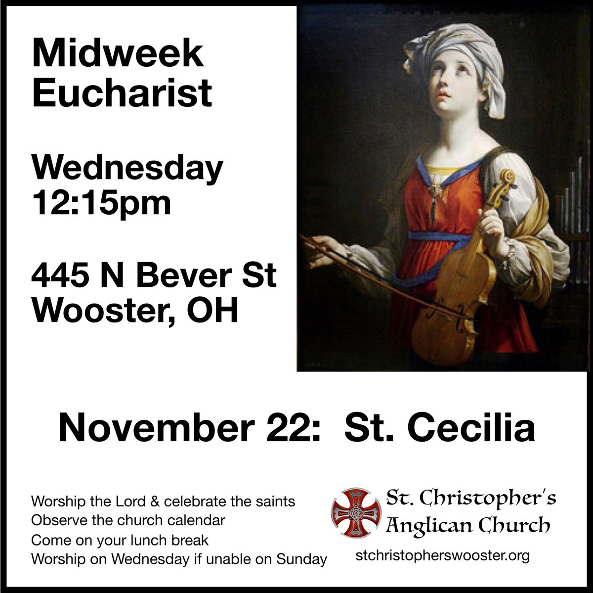 WoosterAnglican's tweet photo. This week at St. Christopher's Wooster!
#holyeucharist #celebratethesaints #christtheking #worship #anglican #ACNA #ADGL #woosterohio #waynecountyohio #liturgical #church https://t.co/INCVYvc4wj