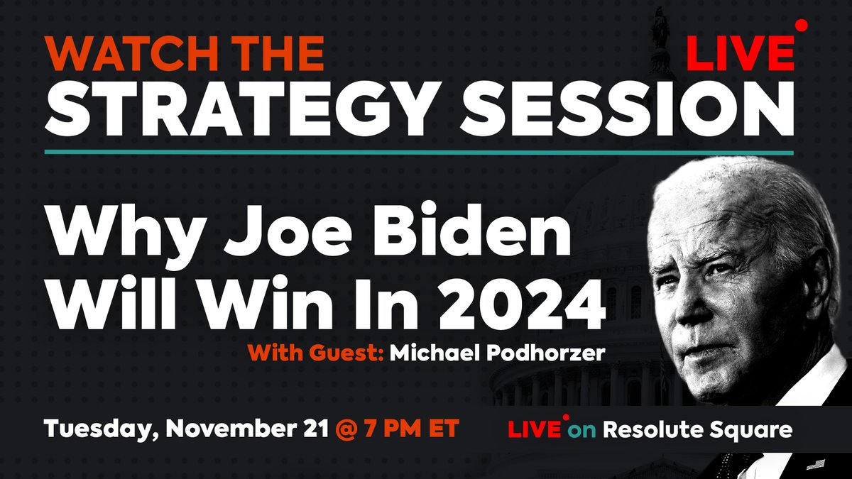 LincolnSquareHQ's tweet image. In 20 minutes! #strategysession  at 7pm ET! @stuartpstevens &amp;amp; @JoeTrippi  welcome strategist and data guru @Mike_Podhorzer to nerd out on the poll data and discuss how BIDEN WILL WIN a second term. 
LIVE &amp;amp; INTERACT:  live.resolutesquare.com/show/3OcwdGo8V…