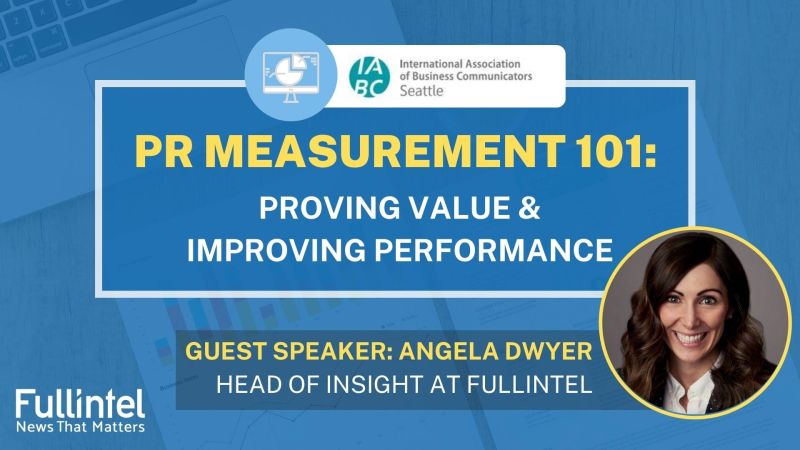 Join us on 11/28 for a webinar co-hosted with Fullintel’s Head of Insight, Angela Dwyer. Together, we'll cover:  

➡ Measurement best practices
➡ The difference between outputs &amp; outcomes
➡ Example measurement frameworks &amp; metrics
➡ And more...

RSVP: lnkd.in/gnffcRCi