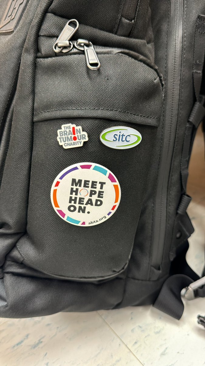#SNO2023 added some pins to my new backpack based collection <a href="/theABTA/">American Brain Tumor Association</a> <a href="/sitcancer/">Society for Immunotherapy of Cancer</a>