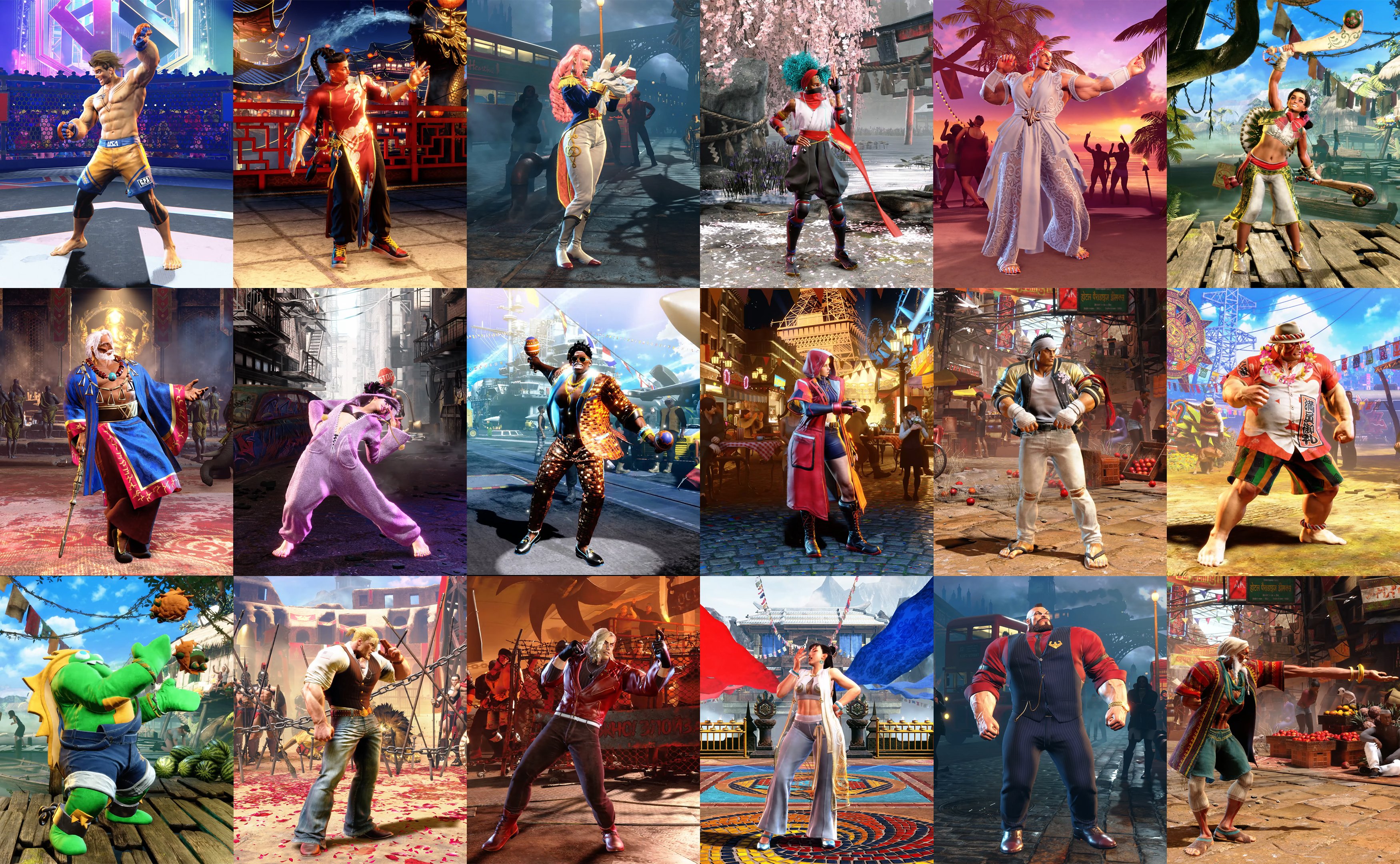 SW2 Street Fighter 6 Years 1-2 ファイターズエディション
