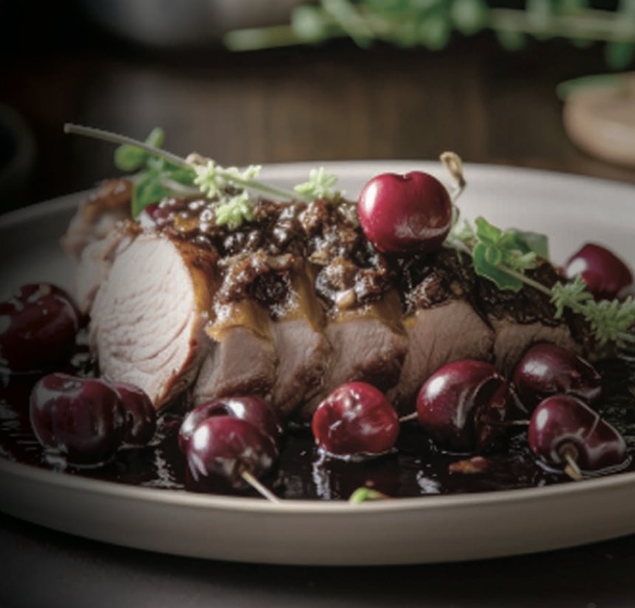 #TastyTuesday Enjoy our recipe for Sarah’s Roasted Pork Tenderloin with Pinot Noir Cherry Sauce paired with our 2021 Estate Pinot Noir! tinyurl.com/mucmabtb

We’d love to hear your favorite S.V. pairings and recipes. Please make sure to share with us!