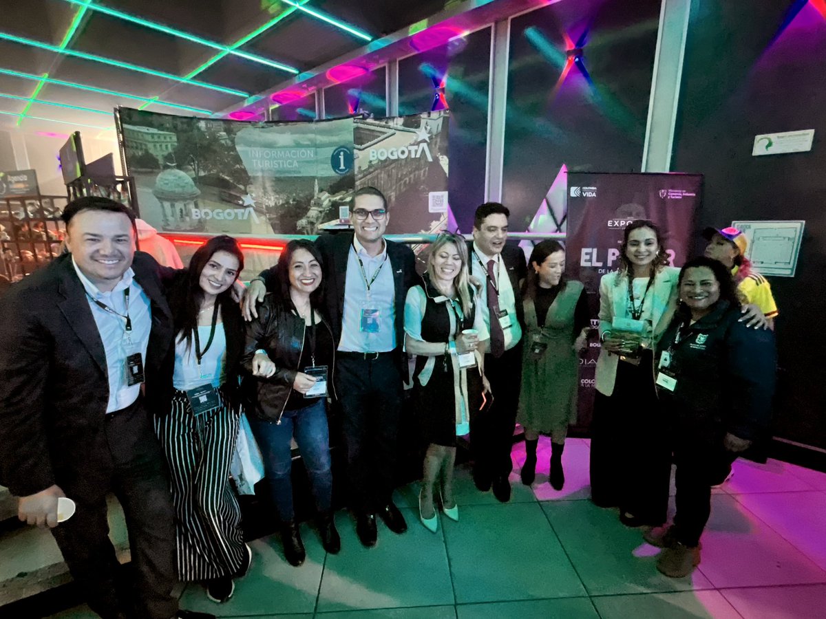 AndresOClavijo's tweet photo. Desde el @IDT estamos orgullos de apoyar y hacer parte de #Expobar, un espacio académico, cultural y comercial del entretenimiento nocturno y actividades económicas afines, que busca impulsar el desarrollo económico, productivo y turístico de esta industria, que le aporta a la identidad de la #Bogotá que tiene mucho que contar.