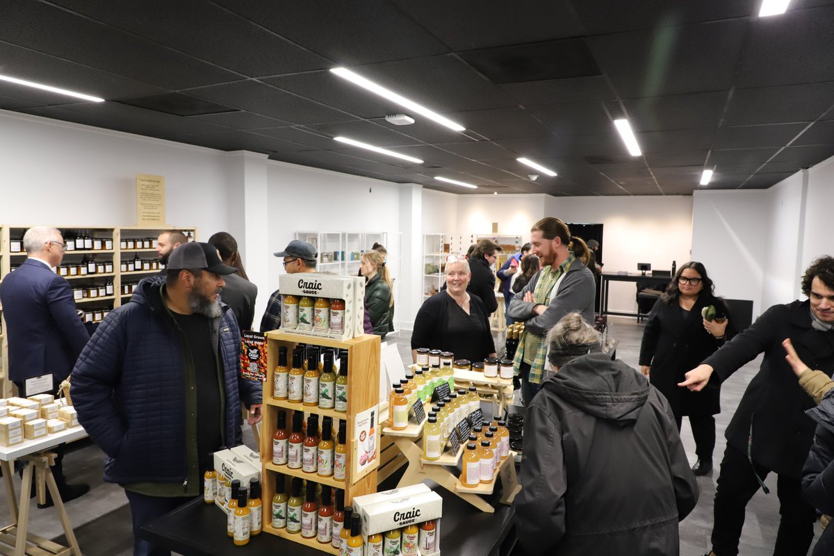 Welcome to Project Pop-Up: Lowell! Today, along with @DoBizInLowell , we officially cut the ribbon on the brand new curated pop-up space at 51 Market Street, featuring Lowell-based businesses MILL CITY MERCANTILE and The Merrimack Company... 1/