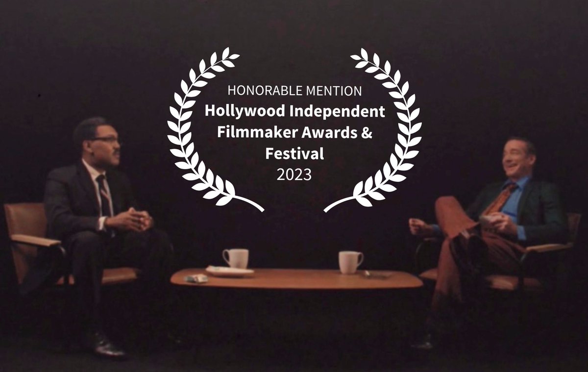afilmcalleddoc's tweet photo. Proud to be an official selection of the Hollywood Independent Filmmaker Awards &amp; Festival. Thanks @filmmakerawards for the honorable mention in the Sci-Fi Short category!  #MeetDoc https://t.co/IoQ6OWR5ew