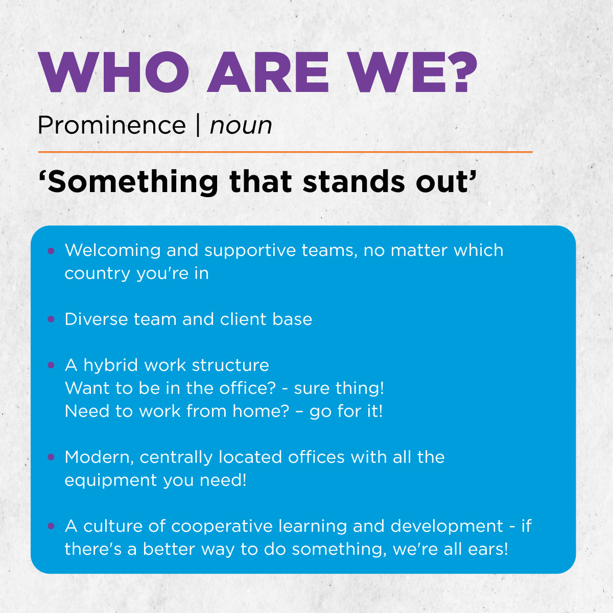 prominencesm's tweet photo. Looking to grow your marketing and social media expertise with a growing global agency?

We are on the lookout for a #SocialMediaSpecialist and a #MarketingAccountExecutive to join our diverse team!

Reach out to Amber for more info 📩amber.loach@weareprominence.com

#hiring https://t.co/kmKPuISig8