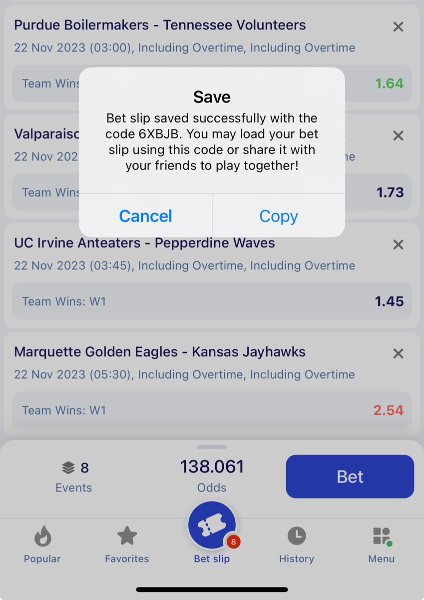 TalentedFBG's tweet image. First 100 to retweet 
Wake up and boom 55m 💯💯🏀🏀🏀🏀
600 and 100 odds 
🌍PARIPESA❤️ 
REGISTER &amp;amp; DEPOSIT PARIPESA HERE
👇👇👇

🌍 paripesa.bet/talentedtips

Use Promo Code 👉🏽 TALENTED when registering to get a $300 bonus to play and withdraw 💰✅✅✅✅✅✅✅✅
