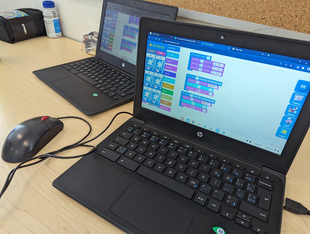 Jeff Hennigar (@mrhennigar) on Twitter photo Learning to code <a href="/unruly_studios/">Unruly Studios</a> SPLATS with the one and only <a href="/MrBaskwill/">Mr.Baskwill</a>. Thanks for getting us started!
#NScodes @westbedfordPP_8 Learning to code <a href="/unruly_studios/">Unruly Studios</a> SPLATS with the one and only <a href="/MrBaskwill/">Mr.Baskwill</a>. Thanks for getting us started!
#NScodes @westbedfordPP_8