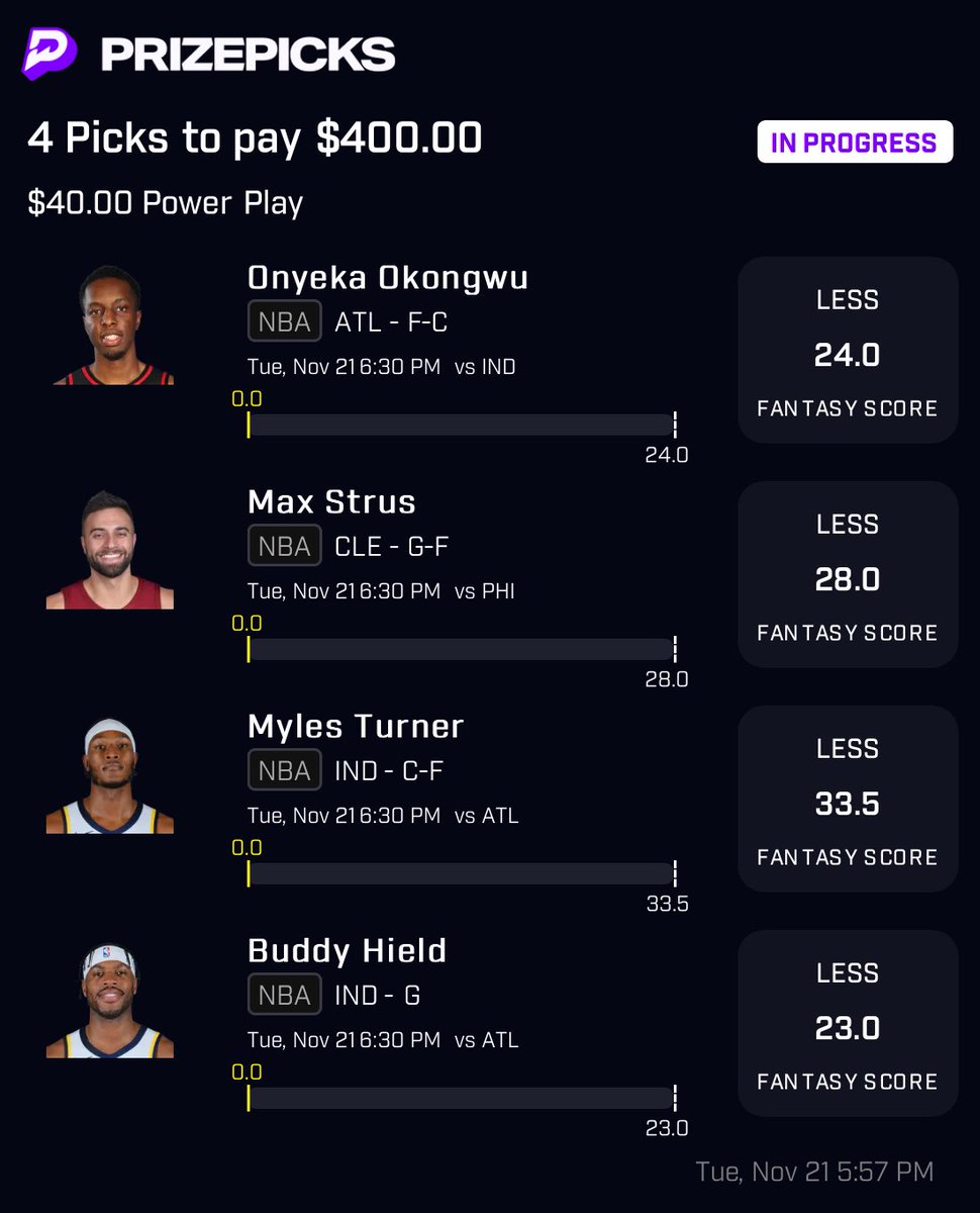 FollowOfficial's tweet photo. Just ran this on the @DGFantasy #OptimizerTool
Copy my PrizePicks entry using this link:
https://t.co/d3J7iX93Sf https://t.co/bQpcbnDpnL