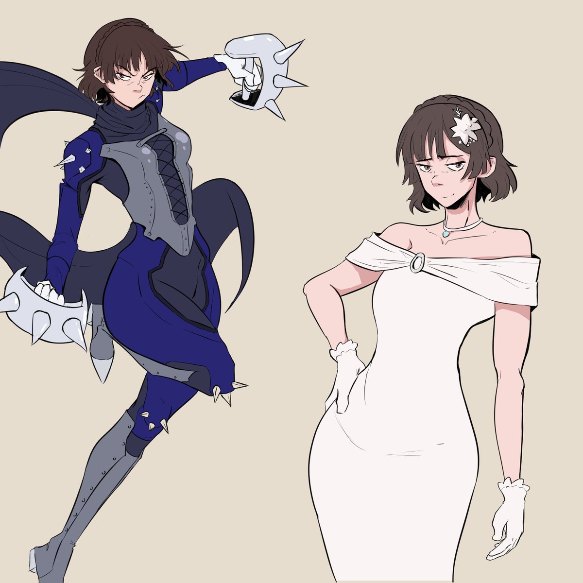 taking a break from tactica to draw some Makoto

#Persona5 #AnimeArt
