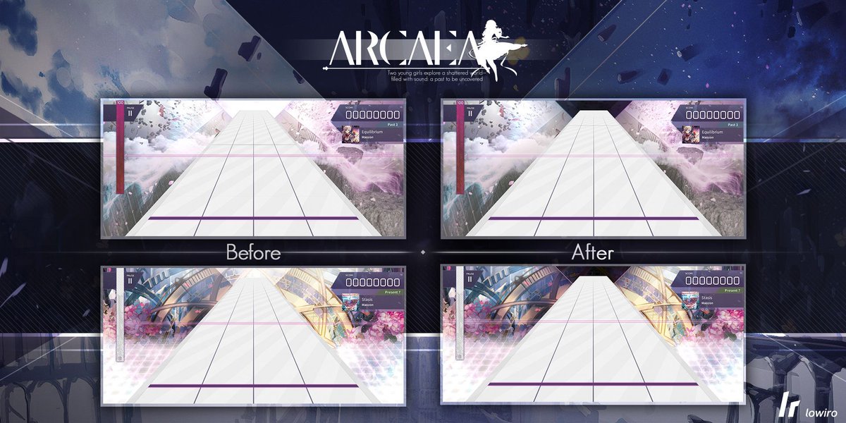 arcaea_jp's tweet photo. 11/30リリースのVer. 5.2にて、
さらなる進化を遂げるArcaea。

本アップデートでは、
皆様から切望されていた、
ゲーム内背景の調整を実施。
クオリティのみならず視認性も向上！

新たに調整された背景のうち、
その一部をご紹介します。
#arcaea https://t.co/4Kqnl0ZQJq