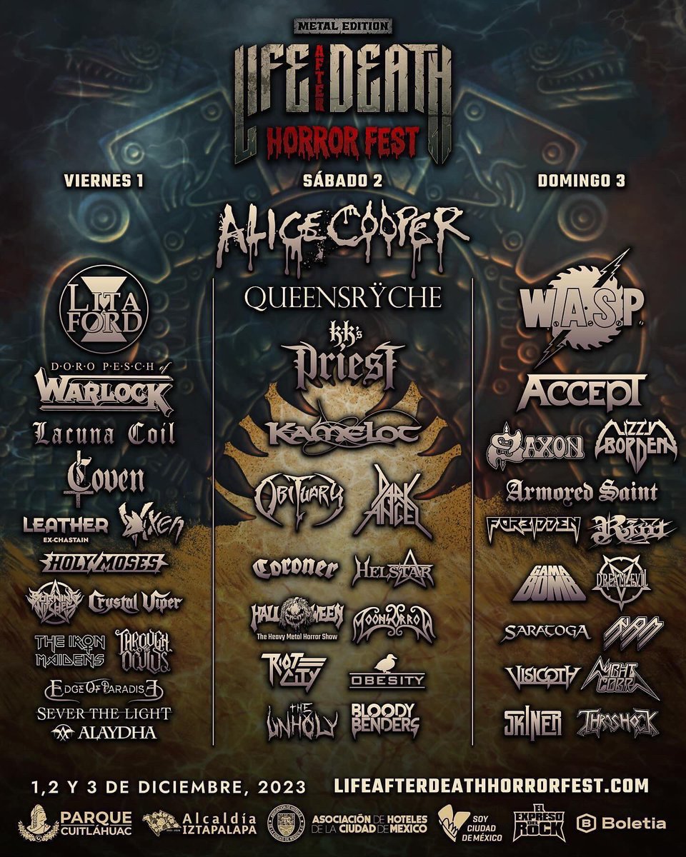 severthelight's tweet photo. 🔥Estamos a sólo 10 días del Life After Death Horror Fest 🔥 ¡Allá nos vemos! 🤘🏻

#lifeafterdeath #ladhorrorfest #lifeafterdeathhorrorfest #severthelight https://t.co/GlWe9KdAKj