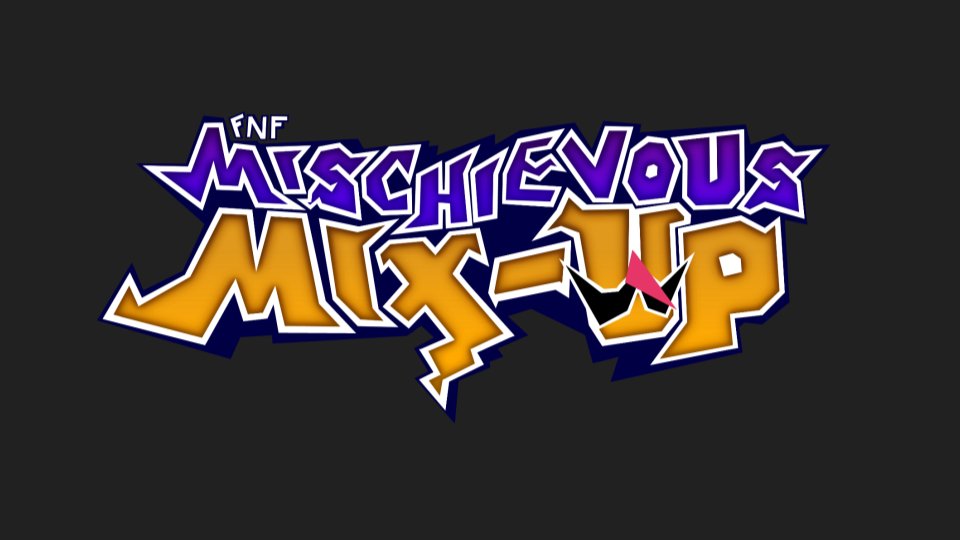 While we're closing in onto release, i'm glad to announce that after the release of V1 this will be our new logo for the mod going forward!!
done by @MikeFnf! 🌹🌹🌹

~Check the replies for a neat little fact~ 🧵1/2
#Waluigi #fridaynightfunkin #MischievousMixUp
