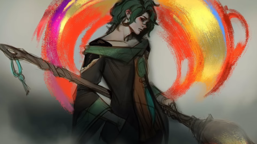 JumaraloHexCore's tweet photo. Hwei SplashArt Sketches https://t.co/ouvGLNEQTv