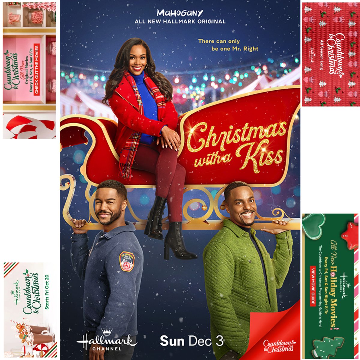 Hallmark Enthusiast💐🌷🌼 (@pinksunsetxo) on Twitter photo Christmas With A Kiss starring Mishael Morgan, Ronnie Rowe Jr. & Jamie Callica gets its movie poster w/ the tag line: "there can only be one Mr Right". Premiering Sunday Dec 3rd on Hallmark Channel! 🎄🎅🌟 Mahogany 🎥 <a href="/JaimeCallica/">Jaime M. Callica</a> <a href="/MishaelMorgan1/">Mishael Morgan</a> <a href="/ronnierowejr/">Ronnie Rowe Jr.</a>
📸 Hallmark Media Christmas With A Kiss starring Mishael Morgan, Ronnie Rowe Jr. & Jamie Callica gets its movie poster w/ the tag line: "there can only be one Mr Right". Premiering Sunday Dec 3rd on Hallmark Channel! 🎄🎅🌟 Mahogany 🎥 <a href="/JaimeCallica/">Jaime M. Callica</a> <a href="/MishaelMorgan1/">Mishael Morgan</a> <a href="/ronnierowejr/">Ronnie Rowe Jr.</a>
📸 Hallmark Media