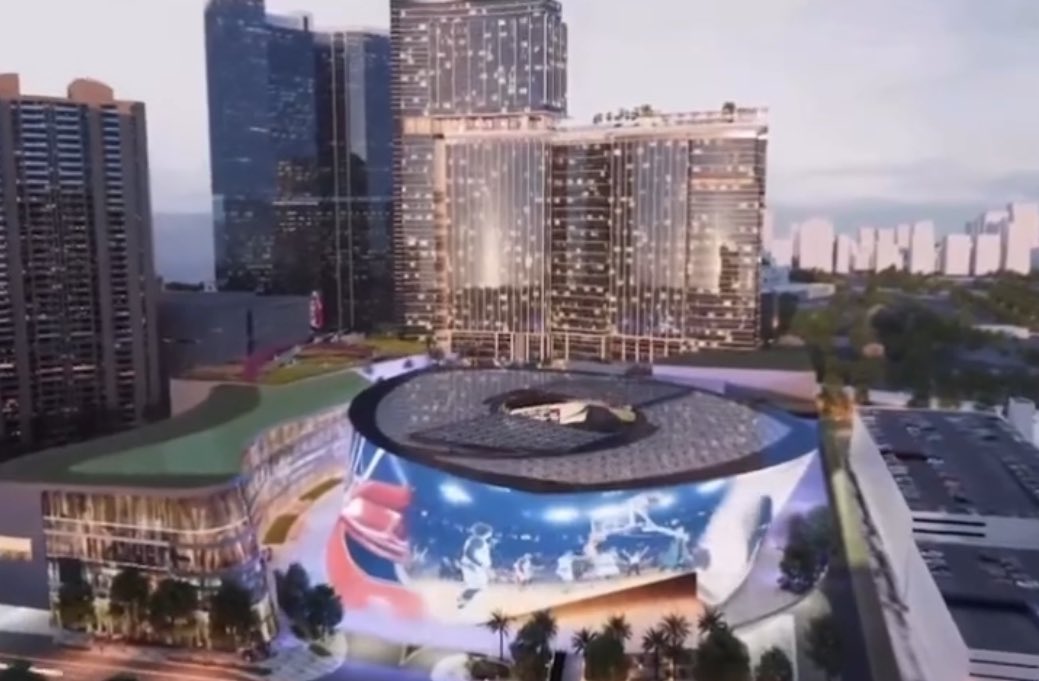 mickakers's tweet image. The Clark County Planning Commission voted 7-0 to deny All Net’s filing to again extend permits tied to constructing an arena/hotel project on the north Strip. #vegas