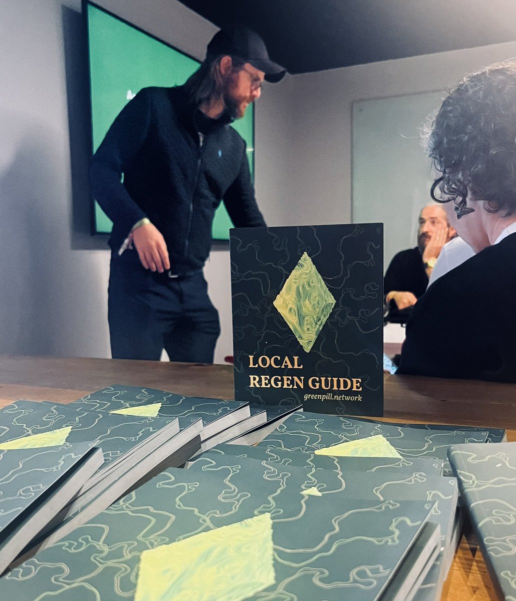 🌿Ask for the Local Regen Guide at the next Greenpill MeetUp. #Greenpill #TogetherWeGrow