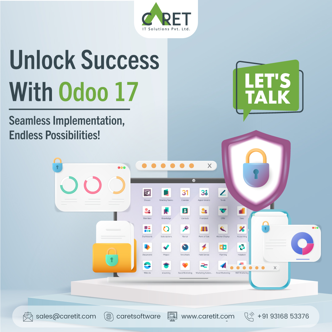 CaretIT's tweet photo. 🚀 Unlock Success with #Odoo17! 🌐✨

We're ready to be your go-to partner for a transformative journey with #Odoo implementation.

Let's talk Odoo 17: https://t.co/I8mEuMsnnV

#OdooConsultation #OdooSupport #OdooConsultant #OdooPartner #OdooConsultancy #OdooUpgrade #ERP #CaretIT https://t.co/7S3LVSxxtm