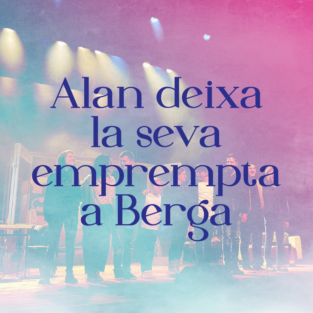 MateuPeramiquel's tweet photo. Més enllà dels escenaris amb #ALAN! 🎭 comencem les funcions de gira amb aquesta obra impactant sobre l'assetjament escolar. Gràcies a @AjuntamentBerga per obrir les seves portes i a Carmen Cabestany per la seva inspiradora intervenció. 💙🌟 #NoAlAcosoEscolar #WeColorMusic https://t.co/MnOgG4CwR4