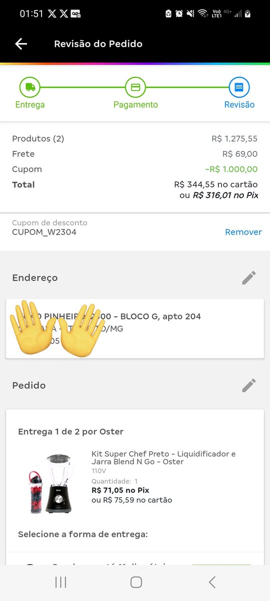 gabitorsi's tweet photo. @magalu O que adianta se a gente nao consegue pagar??? https://t.co/UKanYwRRMN