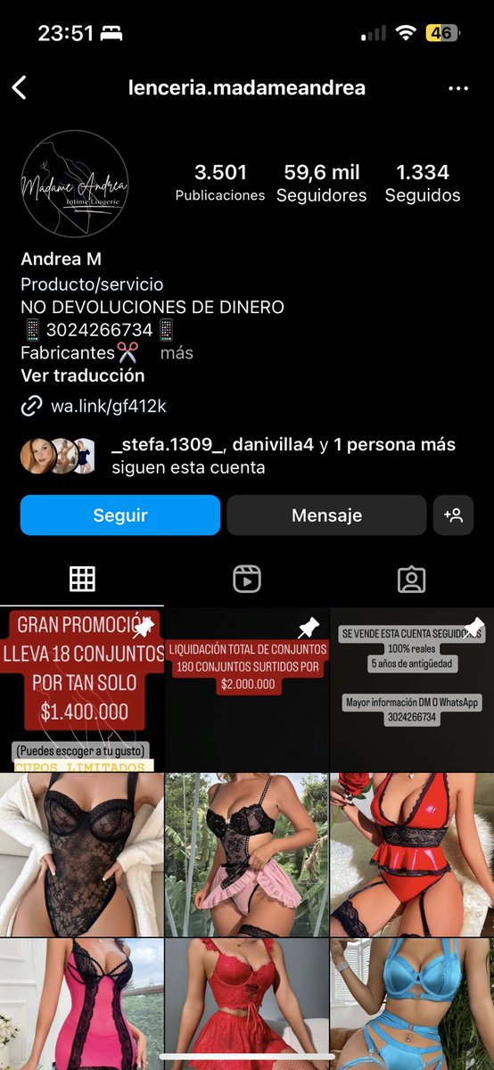 Giovanny8a's tweet photo. @Mafalda_2020_ Quiero contarles otra joya de estos estafadores, los mismos que menciona @Mafalda_2020_  ojalá hubiera visto esta publicación antes. Están supuestamente vendiendo la cuenta de IG que tiene casi 60k seguidores, les pagas lo que piden por la página y se desaparecen. https://t.co/g66eF7hHpu