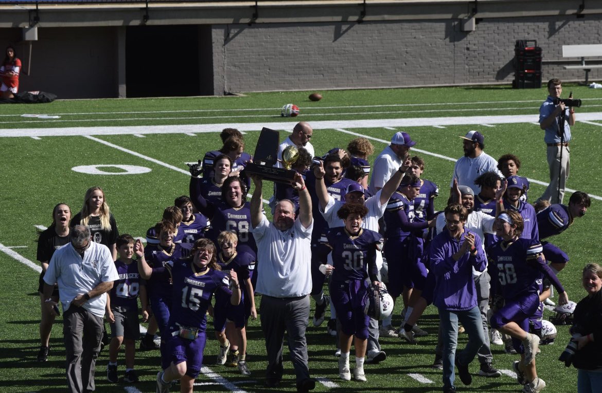 CornerstoneCha1's tweet photo. Champions!!! How sweet it is! #CCS #StateChamps #CramtonBowl @AISAathletics https://t.co/UnPmlgLEDM