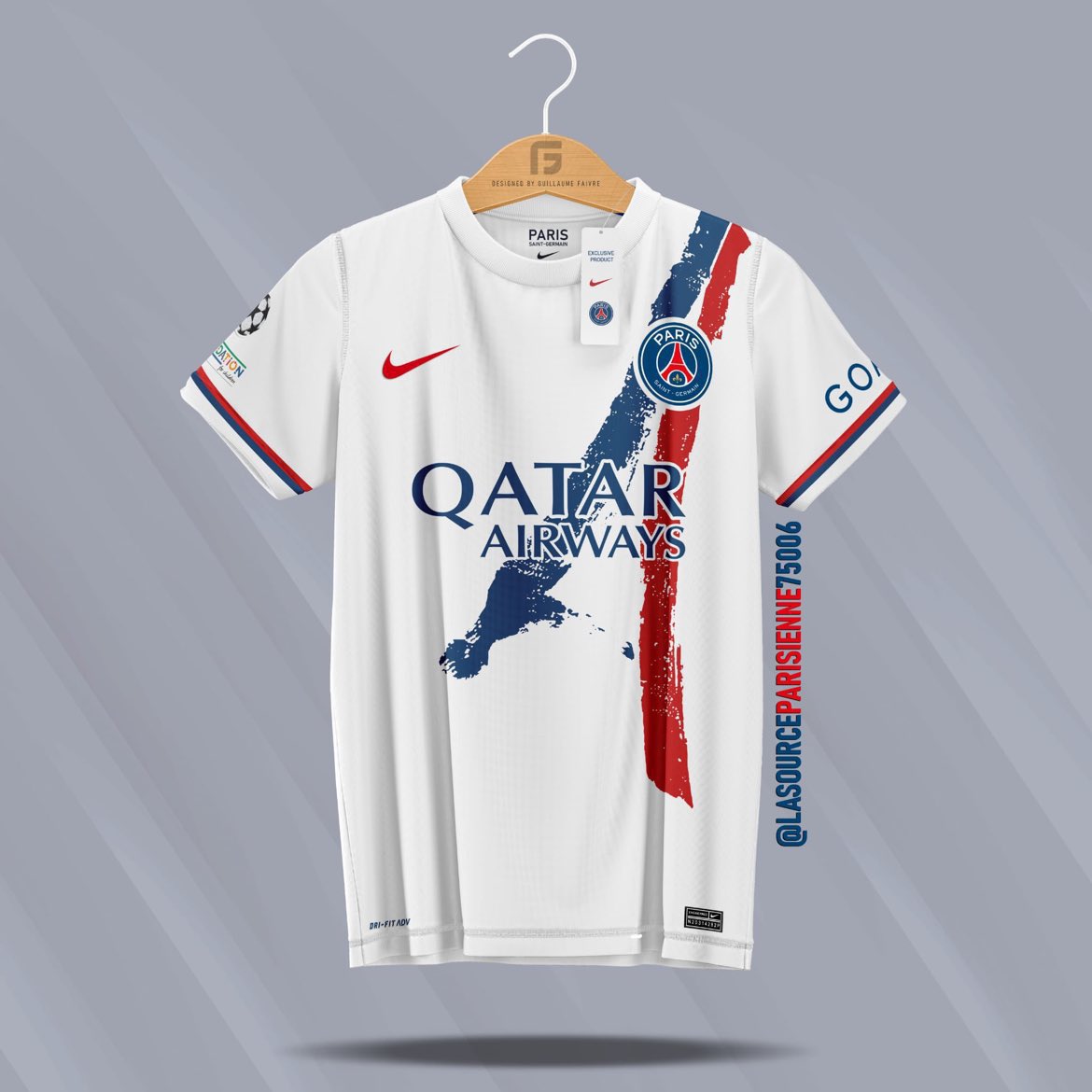 DiPauleta's tweet photo. 🚨 Sauf retournement de situation, voici ce qui devrait être être le maillot domicile et extérieur du PSG saison 24/25 ! 🤩
(@lasource75006) https://t.co/tXTRYcpyyh