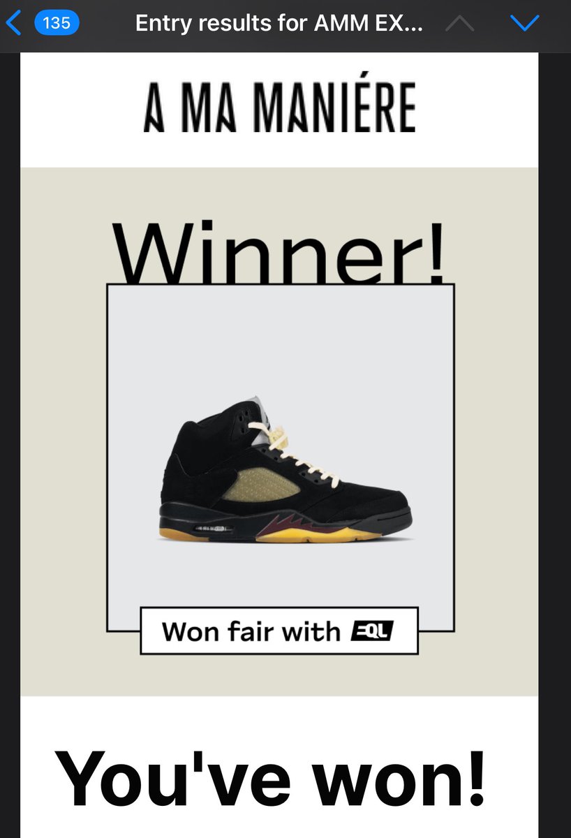 LFG!!! Haven’t had a W in a looooooooong while <a href="/maniere_usa/">A Ma Maniére</a>