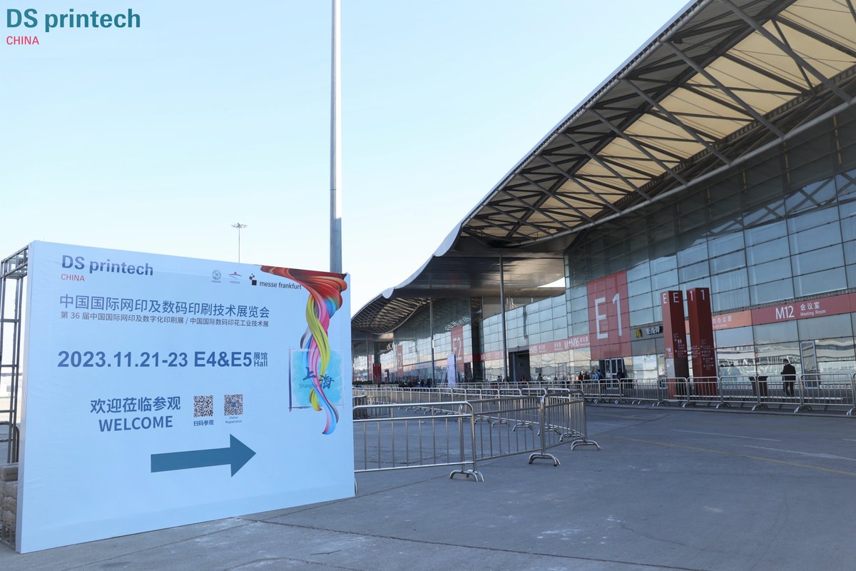 DSPrintech's tweet photo. Welcome to the second day of the DS Printech China 2023 - Shanghai Edition. 📅🥳

Over in Hall E4-D40, we have a display area for the Golden Mesh competition, a platform where printing practitioners from around the world can showcase their creative innovations and technologies.😎 https://t.co/UMMJG4vnmq