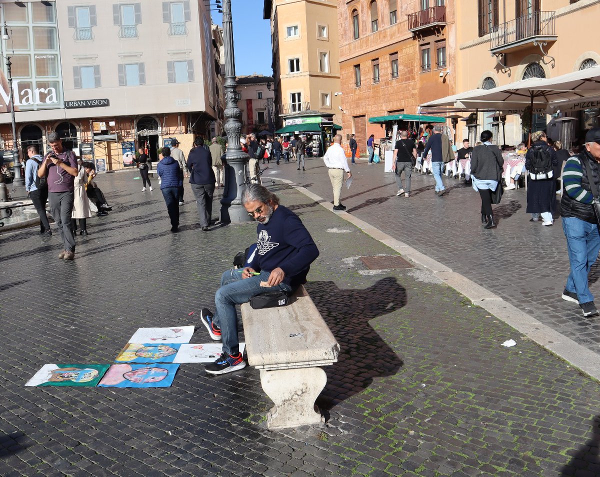 من روما .. لوحات معرضي القادم