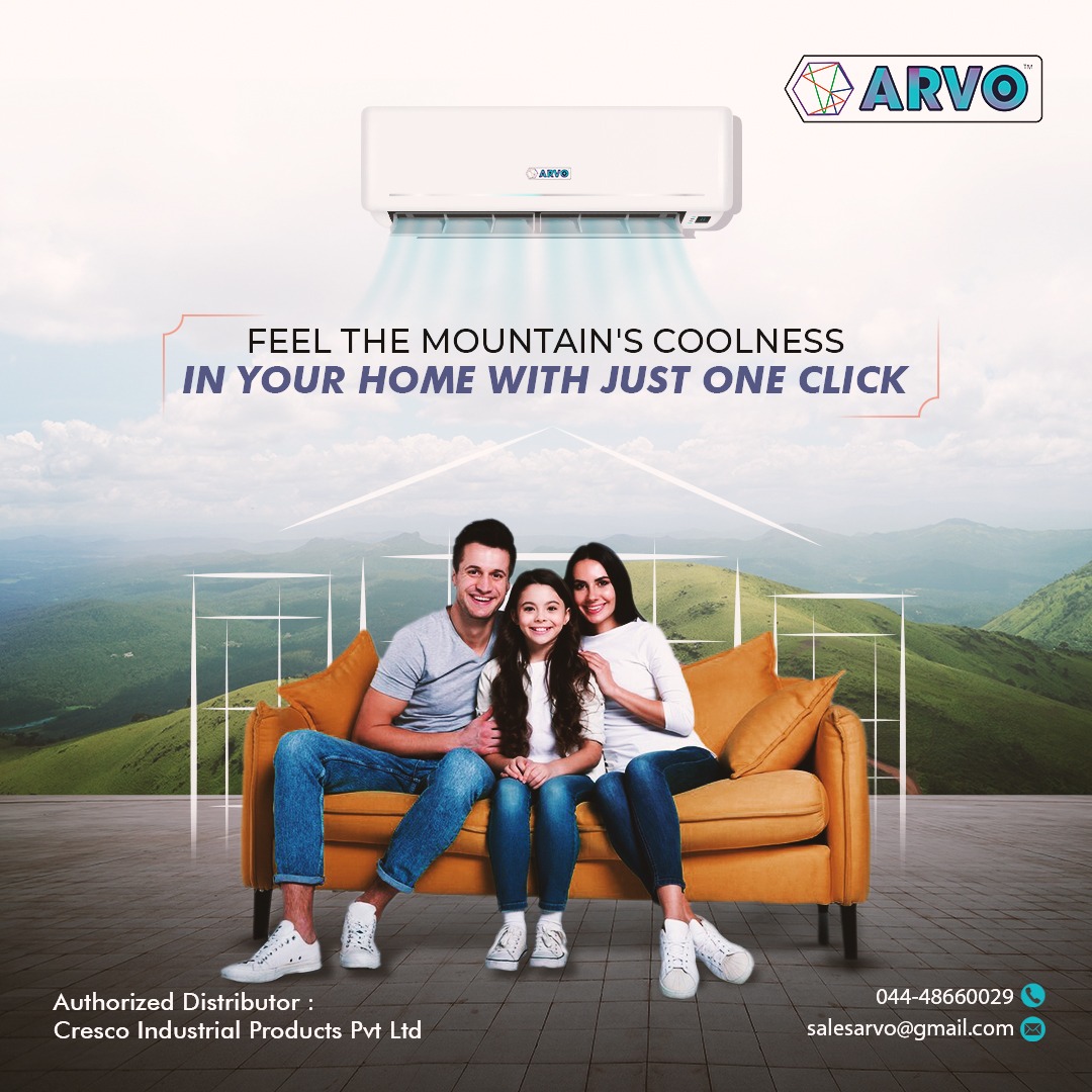 Discover top-notch cooling performance with our line of sophisticated, luxurious air conditioners.

#Arvo #Cresco #CrescoIndustrialProducts #CoolingPerformance #StayCool #UltimateComfort #AirConditioning #EnergyEfficiency #IntelligentFeatures #PerfectTemperature