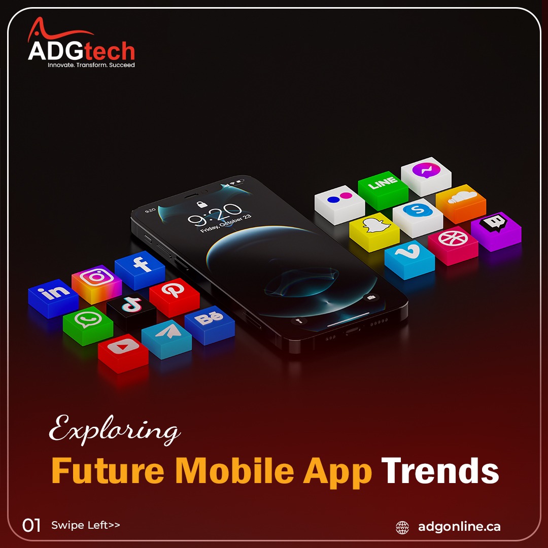 ADG_OnlineSOL's tweet image. Dive into the future with the latest mobile app trends! Elevate your digital experience and stay ahead in the game. #FutureApps #TechVisionaries #MobileInnovation #DigitalFuture #AppTrends #TechWonders #InnovateDigital #mobileappdesign #mobileapp