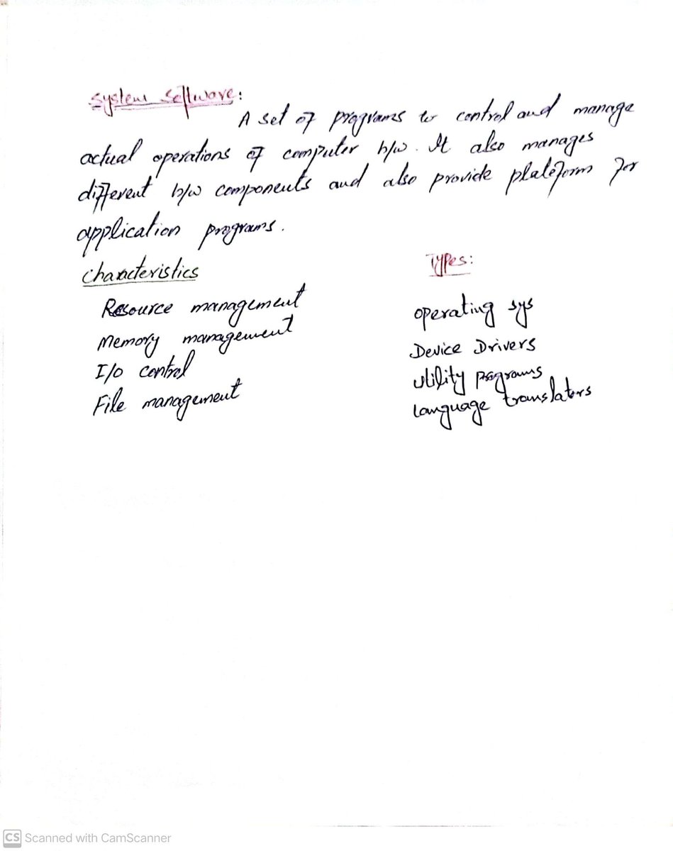 Shafqatali86's tweet image. #Computer_Science 
#SystemSoftware
#SystemSoftwareTypes
#OperatingSystem #DeviceDriver #UtilityProgram
#ComputerTeachers #computersciencestudents #ComputerBasics #FundamentalsOfComputerScience